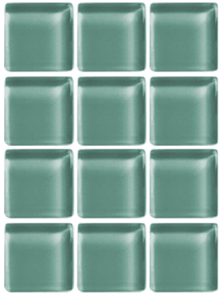 In-Stock Glass Tile | Organic Green