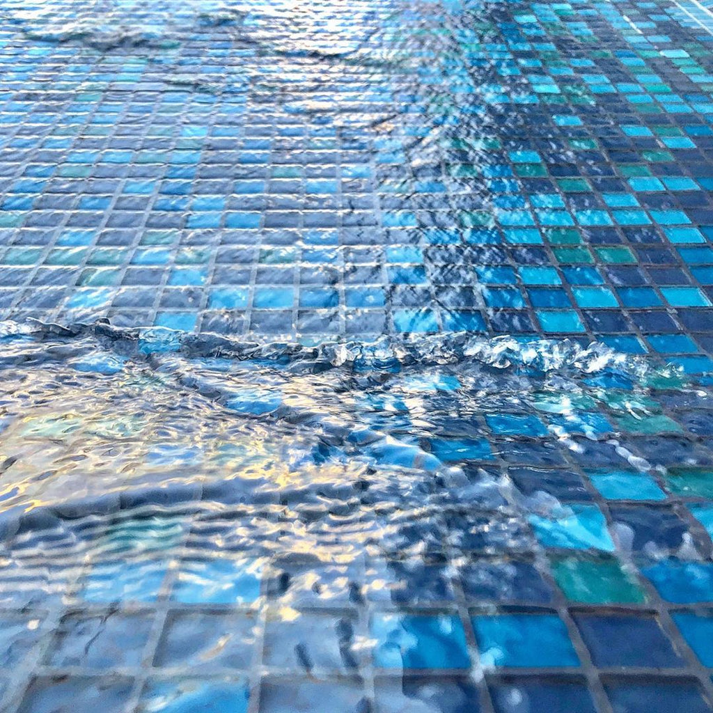 In-Stock Glass Tile | Ocean Gradient