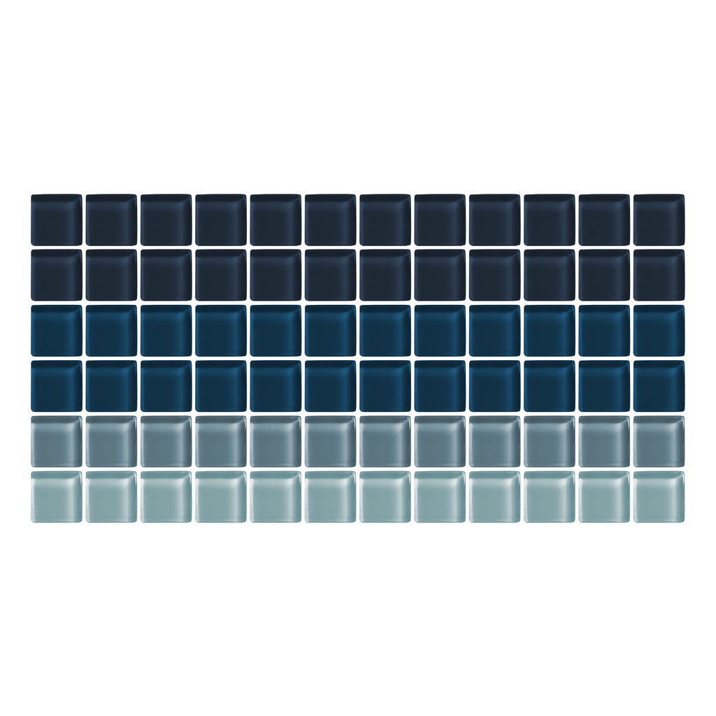 In-Stock Glass Tile | Nightfall Waterline