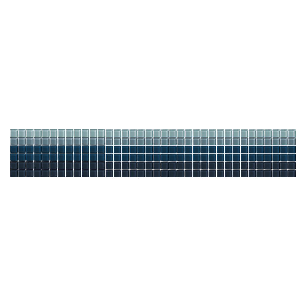 In-Stock Glass Tile | Nightfall Waterline