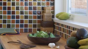 kitchen backsplash glass tile