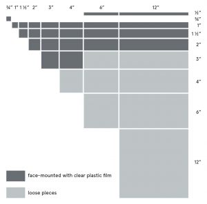 Reflections Size Chart